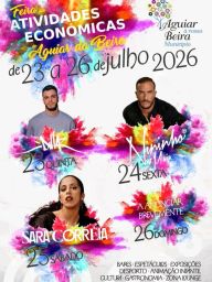 Cartaz Feira das Atividades Económicas 2026 - Aguiar da Beira