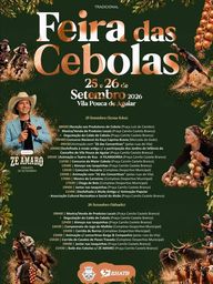 Cartaz Feira das Cebolas 2026 - Vila Pouca de Aguiar