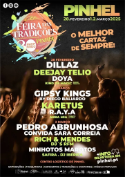 Cartaz Feira das Tradições 2025 - Pinhel