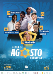 Cartaz Feira de Agosto 2024 - Grândola