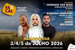 Cartaz Feira de Artes e Cultura 2026 - Almodôvar