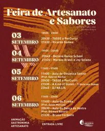 Cartaz Feira de Artesanato e Sabores 2026 - Arcozelo