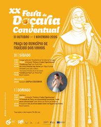 Cartaz Feira de Doçaria Conventual 2026 - Figueiró dos Vinhos