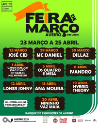 Cartaz Feira de Março 2024 - Aveiro