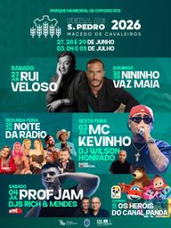 Cartaz Feira de S. Pedro 2026 - Macedo de Cavaleiros