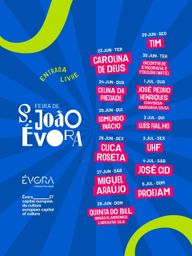 Cartaz Feira de São João 2026 - Évora