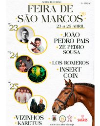 Cartaz Feira de São Marcos 2026 - Alter do Chão