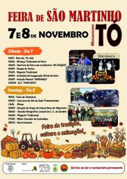 Cartaz Feira de São Martinho 2026 - Tó