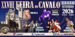 Cartaz Feira do Cavalo 2026 - Estoi