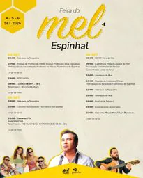 Cartaz Feira do Mel 2026 - Espinhal