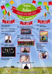 Cartaz Feira do Melão 2024 - Figueira dos Cavaleiros