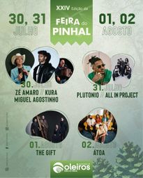 Cartaz Feira do Pinhal 2026 - Oleiros