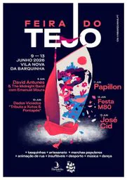 Cartaz Feira do Tejo 2026 - Vila Nova da Barquinha