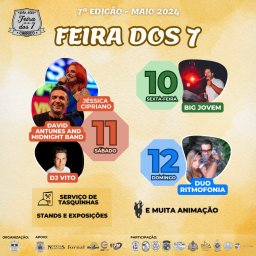 Cartaz Feira dos 7 2024 - Carriço