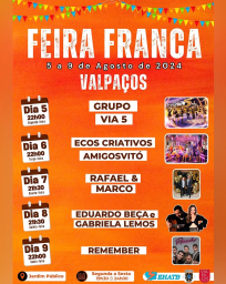 Cartaz Feira Franca 2024 - Valpaços