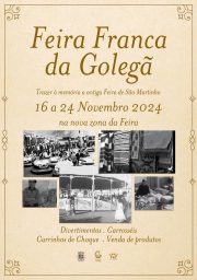 Cartaz Feira Franca da Golegã 2024 - Golegã
