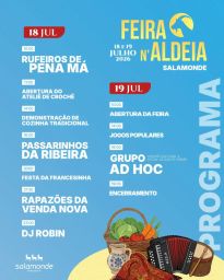 Cartaz Feira na Aldeia 2026 - Salamonde