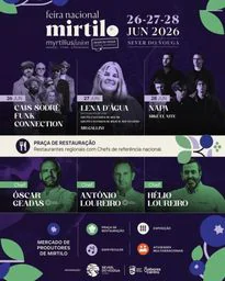 Cartaz Feira Nacional do Mirtilo 2026 - Sever do Vouga