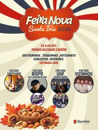 Cartaz Feira Nova 2026 - Ourém