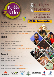 Cartaz Feira Papas d' Ôlo 2024  - Amarante