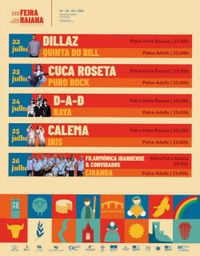 Cartaz Feira Raiana 2026 - Idanha-a-Nova