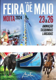 Cartaz Feira Regional de Maio 2024 - Moita 