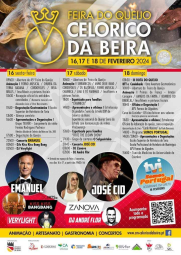 Cartaz Feiro do Queijo 2024 - Celorico da Beira