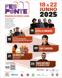 Cartaz FESPONTE 2025 - Regueira de Pontes