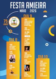 Cartaz Festa Amieira 2026 - Amieira