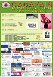 Cartaz Festa Anual 2024 - Cadafais