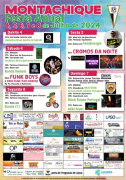 Cartaz Festa Anual 2024 - Montachique
