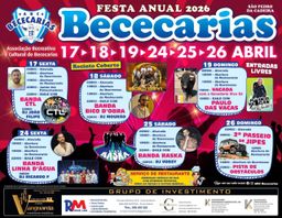 Cartaz Festa Anual 2026 - Bececarias