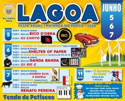 Cartaz Festa Anual 2026 - Lagoa