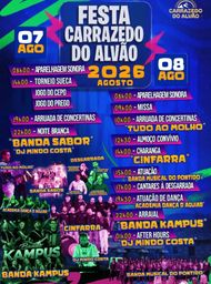 Cartaz Festa Carrazedo do Alvão 2026 - Carrazedo do Alvão