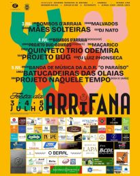 Cartaz Festa da Arrifana 2026 - Arrifana