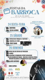 Cartaz Festa da Barroca 2024 - Torres Novas