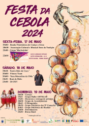 Cartaz Festa da Cebola 2024 - Santa Cruz