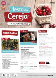 Cartaz Festa da Cereja 2026 - Alcongosta