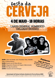 Cartaz Festa da Cerveja 2024 - Torres Novas