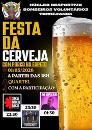 Cartaz Festa da Cerveja 2026 - Torrejano