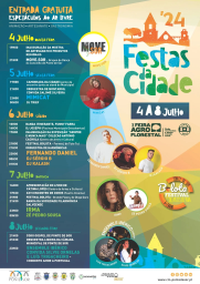 Cartaz Festa da Cidade 2024 - Ponte de Sor