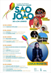 Cartaz Festa da Cidade 2024 - São João da Madeira