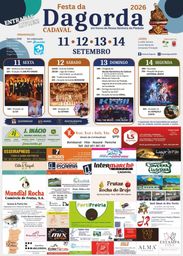 Cartaz Festa da Dagorda 2026 - Cadaval