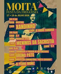 Cartaz Festa da Freguesia 2026 - Moita