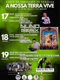 Cartaz Festa da Freguesia de Fráguas 2026 - Rio Maior