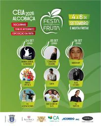 Cartaz Festa da Fruta 2026 - Cela
