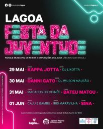 Cartaz Festa da Juventude 2026 - Lagoa