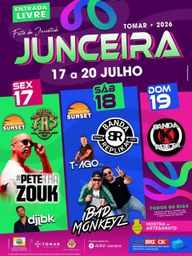 Cartaz Festa da Juventude 2026 - Tomar
