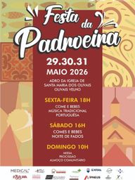 Cartaz Festa da Padroeira 2026 - Olivais Velho