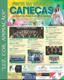 Cartaz Festa da Páscoa 2026 - Caneças